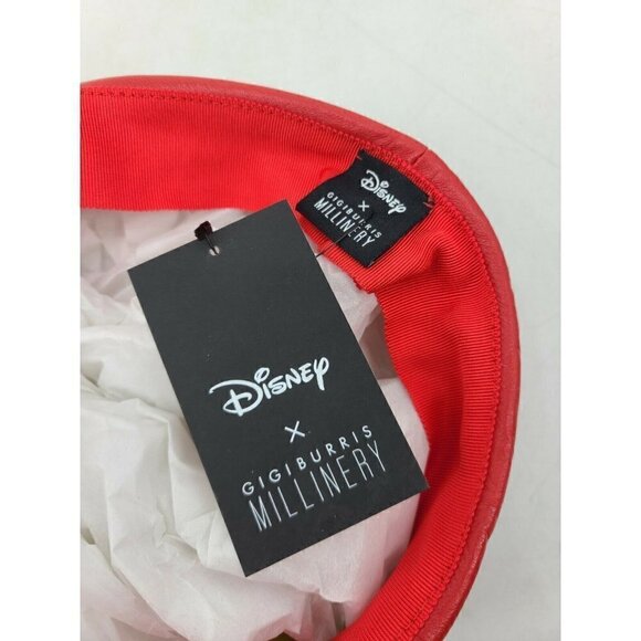 New Disney X Gigi Burris Millinery Steamboat Willie Leather Cap Hat main image 6